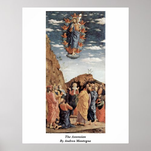The Ascension By Andrea Mantegna Print
