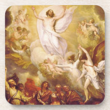 The Ascension of Christ 1801 Drink Coaster