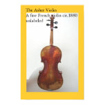 violin, french, 1880