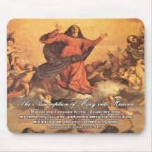 The Assumption of Mary into Heaven Mousepad