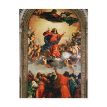 The Assumption of the Virgin, 1516-18 Postcard