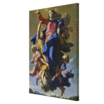 The Assumption of the Virgin, 1649-50 Stretched Canvas Print