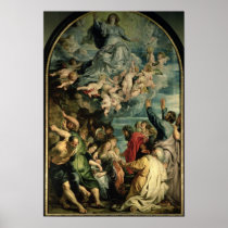 The Assumption of the Virgin Altarpiece, 1611/14 Posters