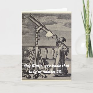 the astronomer card