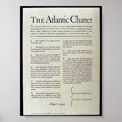 The Atlantic Charter Posters