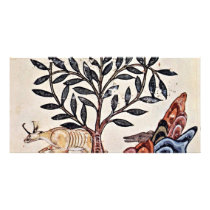 The Atrâghâlus Plant With Hunting Scene By Irakisc Personalized Photo Card