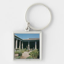 The Atrium, House of the Vettii Keychain