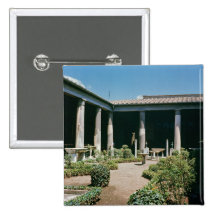 The Atrium, House of the Vettii Pinback Buttons