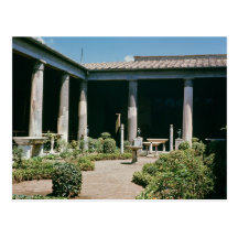 The Atrium, House of the Vettii Postcard