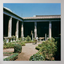 The Atrium, House of the Vettii Posters
