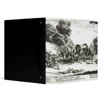 The Attack on the Stagecoach Vinyl Binder