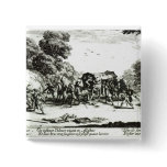 The Attack on the Stagecoach buttons