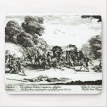 The Attack on the Stagecoach Mousepads