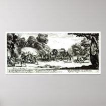 The Attack on the Stagecoach Poster