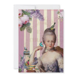 Thé au Petit Trianon - rose - Invitations
