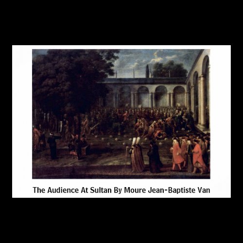 The Audience At Sultan By Moure Jean-Baptiste Van Posters