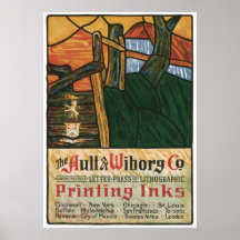 The Ault & Wiborg Co. No. 13 Poster