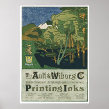 The Ault & Wiborg Co. No. 14 Poster