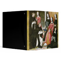 The Author Offering his Book to Anne of Vinyl Binders