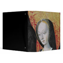 The Author Offering his Book to Anne of Brittany Vinyl Binder