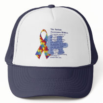 "The Autism Awareness Ribbon" Hat