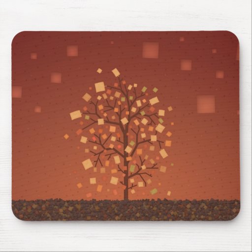 The Autumn Tree Mouse Pad