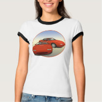 The Avenue Art Red Sports Car t-shirts