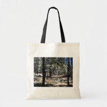 The Average Forest Around Flagstaff Tote Bags