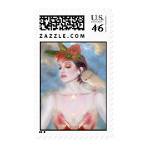 The Avian Dream - Self Portrait Postage