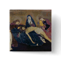 The Avignon Pieta, 1450-60 Pinback Buttons