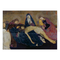 The Avignon Pieta, 1450-60 Greeting Card
