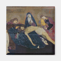 The Avignon Pieta, 1450-60 Fridge Magnet