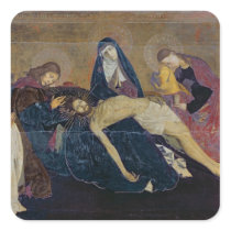 The Avignon Pieta, 1450-60 Square Stickers