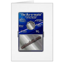 The Axomatic Guitar FX Pedal cards by audiocloth The Axomatic Guitar FX Pedal cards