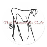 The Azawakh Club Sticker
