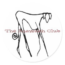 The Azawakh Club Sticker