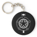 The Azodnem (Dark) Pentacle Keychain