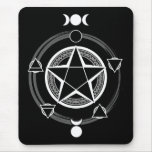 The Azodnem (Dark) Pentacle Mousepad