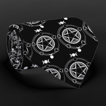 The Azodnem (Dark) Pentacle Tie ties