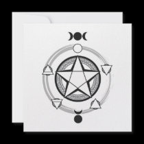The Azodnem Pentacle Invitations invitations