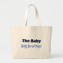 The Baby Big brother Canvas Bags