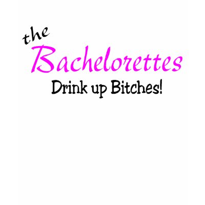 The Bachelorettes (Drink up Pink) Tank Top by BacheloretteGirl