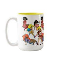 "The Bachelorettes" mugs