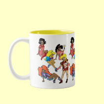 "The Bachelorettes" mugs