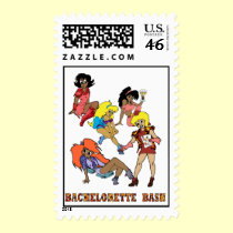 "The Bachelorettes" stamps