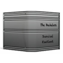 The Bachelor's Survival Cookbook - Riveted Binder