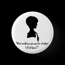 The Bad Seed Small Button/Pin