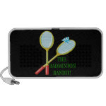 The Badminton Bandit Laptop Speakers The Badminton Bandit Laptop Speakers