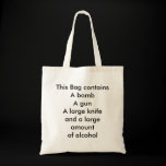 The bag contains.....