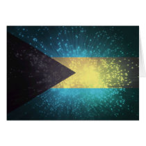 The Bahamas Flag Greeting Cards